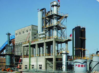 蒸苯塔及管式炉